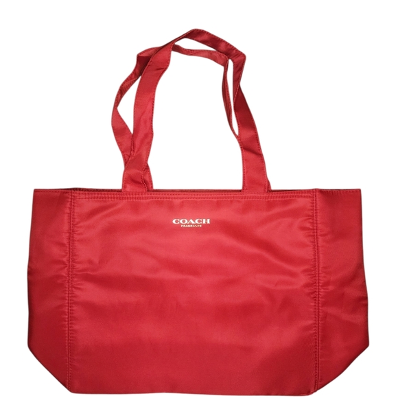 Coach Handbags - COACH Limited Edition Fragrance Exclusive red tote bag